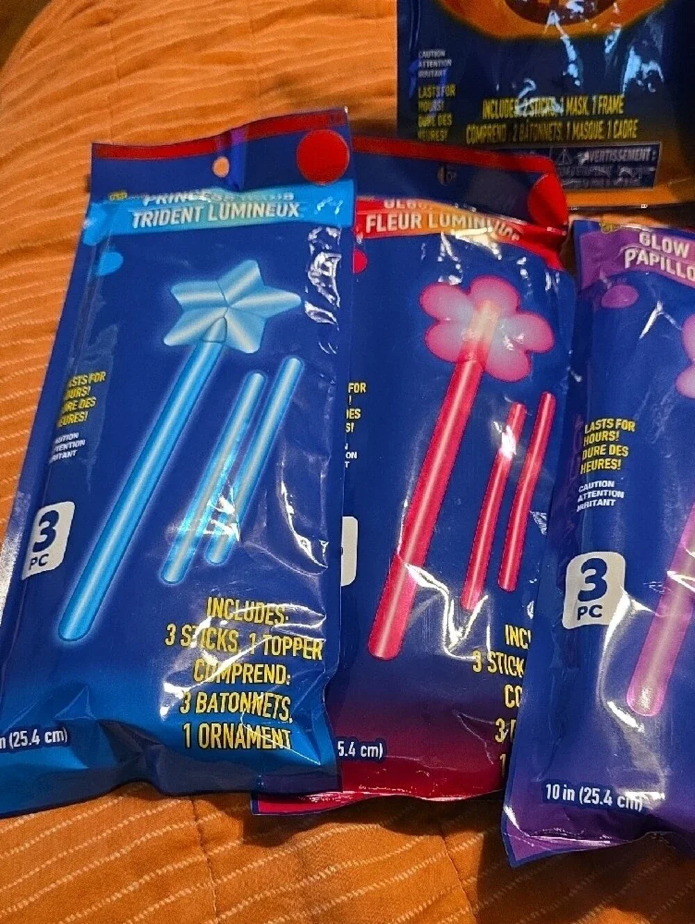 Glow Party Fun Pack - Assorted Pink & Blue Glow Accessories
